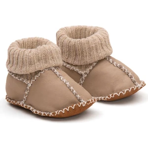 Hakiki Kürklü Bebek Patiği 141204