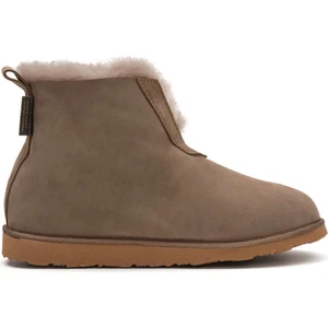 Hakiki Süet Içi Kürklü Unisex Panduf 191200