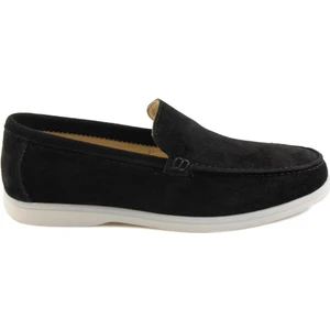 Hakiki Süet Erkek Düz Loafer 500911