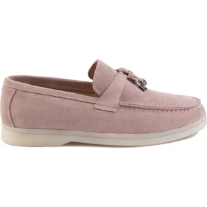 Hakiki Süet Kadın Tokalı Ayakkabı 700911