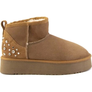 Yüksek Taban Taşlı Kadın Bot 191302