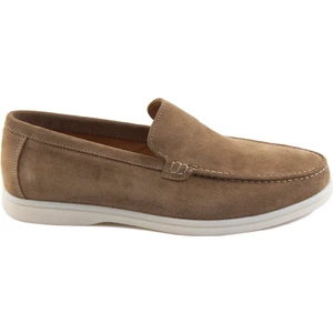 Hakiki Süet Erkek Düz Loafer 500911