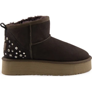 Yüksek Taban Taşlı Kadın Bot 191302