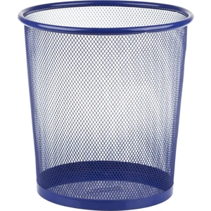 | Metal Perfore Çöp Kovası, Orta Boy, Mavi, 7.8 Litre, Paslanmaz Metal