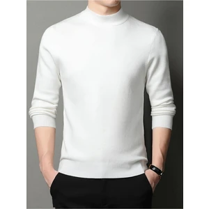 Slim Fit Yarım Balıkçı Yaka Triko Kazak