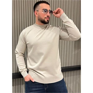 Slim Fit Yarım Balıkçı Yaka Triko Kazak