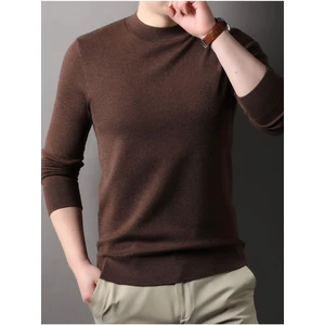 Slim Fit Yarım Balıkçı Yaka Triko Kazak