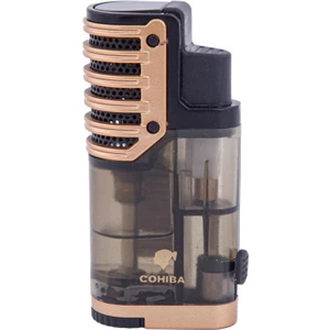 3 Torch Pürmüz Gold-Siyah Puro Çakmağı