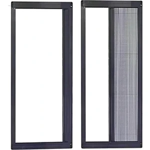 AKPEN PVC Akordiyon Pileli  Kapı Sineklik ANTRASİT GRİ MAX. 90 X 210 cm ye kadar İSTEDİĞİNİZ ÖLÇÜYÜ VEREBİLİRSİNİZ
