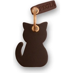 Tombul Kedi Deri Anahtarlık 25AN44