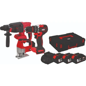 Atb 21 3’lü Kombo Set 2 (Atbl 21 Blpd Darbeli Matkap + Atbl 21 Bljs Dekupaj + Atbl 21 Blrh Kırıcı Delici + 3 x 5.0 Ah Akü + 1 x Şarj Cihazı) A0104172