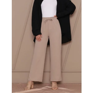 Cng Moda Aerobin Kumaş Bol Paça Pantolon