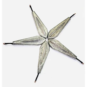 Trança Balıkçılık Kanatlı Surf Kurşun 100 gr 5 Adet