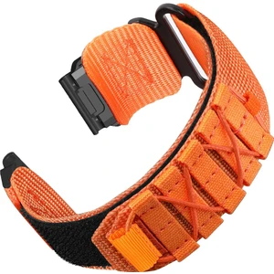 Garmin Fenix 8 47MM / 7/6/5 Hızlı Bırakma Naylon Sihirli Bant Kayışı (Yurt Dışından)
