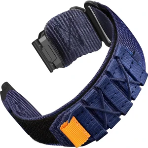 Garmin Fenix 8 47MM / 7/6/5 Hızlı Bırakma Naylon Sihirli Bant Kayışı (Yurt Dışından)