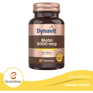 Biotin 5000 Mcg 100 Tablet