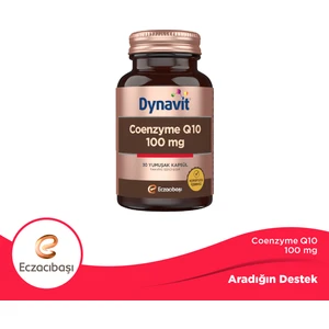 Coenzyme Q10 100 mg 30 Yumuşak Kapsül - Koenzim Q10