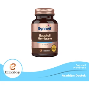 Eggshell Membrane 30 Tablet - Yumurta Kabuğu Zarı, Metilsülfonilmetan, C Vitamini, Zerdeçal,Manganez