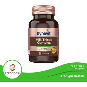 Milk Thistle Complex 60 Kapsül - Deve Dikeni Tohum Ekstresi, Enginar, Karahindiba, Maydanoz