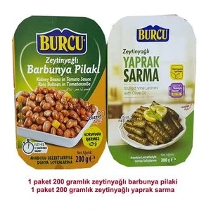 Zeytinyağlı Yaprak Sarma ve Zeytinyağlı Barbunya Pilaki