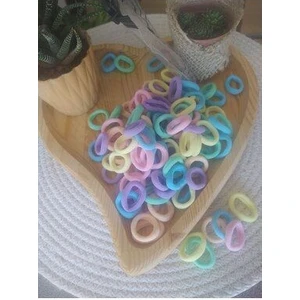 Şeffaf Çantalı 100'LÜ Lastik Toka