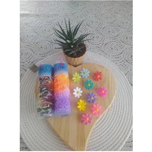 Papatya Cimcime Havlu Çıtçıt Toka Çocuk Set