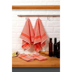 Pötikareli Mutfak Kurulama Bezi Bulaşık Kurulama Bezi 4 Lü 50X70 cm