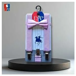 Erkek Çocuk 1-9 Yaş Pantolun Askısı ve Papyon Takımı