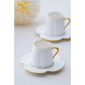 Lotus Duo 2 Kişilik Kahve Fincanı Takımı 90 Ml