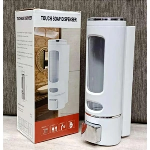 400 ml Duvara Monte Manuel Sabunluk Banyo , Mutfak El Sivi Sampuan Dus Jeli Dispenseri 1 Adet Beyaz
