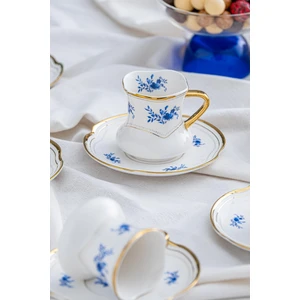 Jasmin 6 Kişilik Kahve Fincanı Takımı 90 Ml