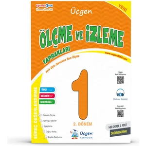 1. Sınıf - Süreç ve Ölçme Değerlendirme - Sınav Kitabı - Her Ders İçin 3 Sınav - Tam Ölçme Yaprakları