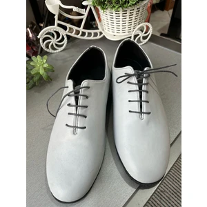 Açık Gri Deri Tango, Salsa, Bacata, Swing, Linda Hoop Erkek Dans Ayakkabısı