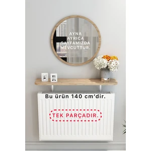 Talaş Tozum 140 cm Petek Üstü Tak Çıkar Raf-Dresuar Oval Kesim
