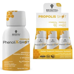 Bee&you Phenolix-Shot Propolis 50 ml 12'li Kutu