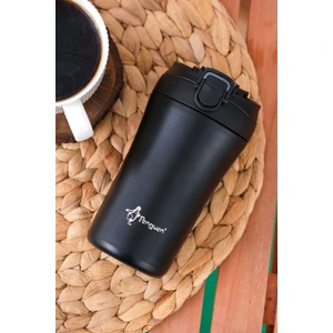 PENGUEN-3046 Siyah Mug Termos 400ML