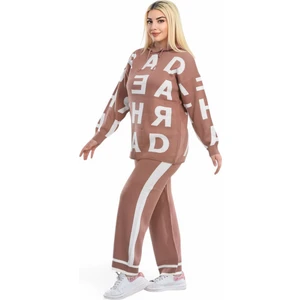 New Line Trend Kapüşonlu Harf Detaylı Takım