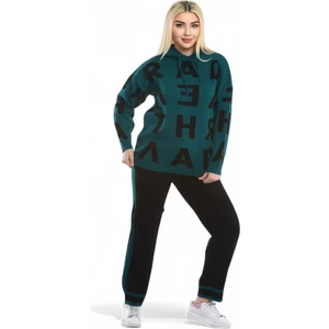 New Line Trend Kapüşonlu Harf Detaylı Takım