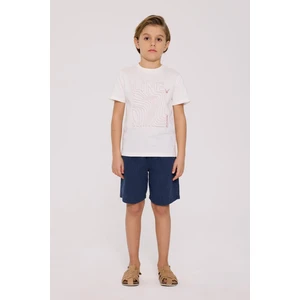Erkek Çocuk Ekru Tshirt