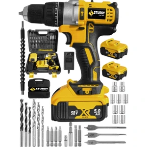 Thechnology Xr  256 Fw 10MAH Çift Akülü LED Işıklı Şarjlı Vidalama Matkap 30 Parça