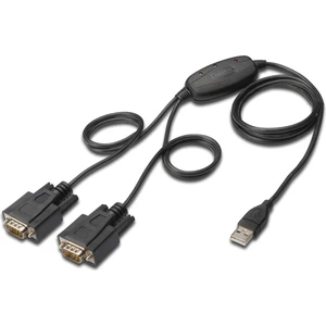 USB 2.0 &lt;-&gt; 2 x RS232 (Seri) Çevirici Kablosu, 1.5 metre