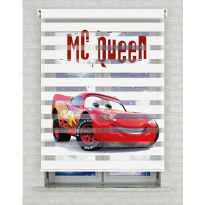 AD Home Şimşek Mcqueen Baskılı Zebra Perde - Gece Gündüz - Erkek Çocuk Odası Perdesi | Kokusuz Mürekkeple Basılmış  Zebra Perdeler ile Sende Tarzını Yansıt! | 1 Dakikada Pratik Montaj