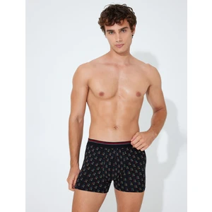 3'lü Boxer Seti Baskılı Çok Renkli