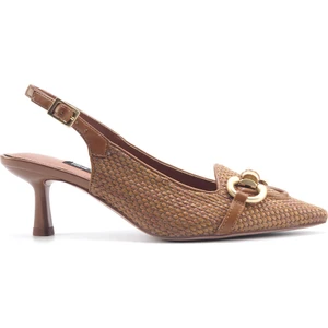 Nine West Tunka 5fx Kahverengi Kadın Topuklu Ayakkabı