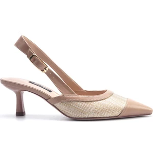 Nine West Glenda 5fx Naturel Kadın Topuklu Ayakkabı