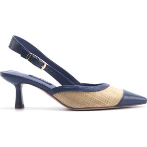 Nine West Glenda 5fx Lacivert Kadın Topuklu Ayakkabı