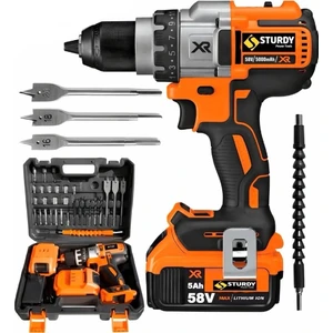 256 Fw Xr Metal Şanzıman 30 Parça  Çift Akülü Şarjlı Matkap Akülü Vidalama