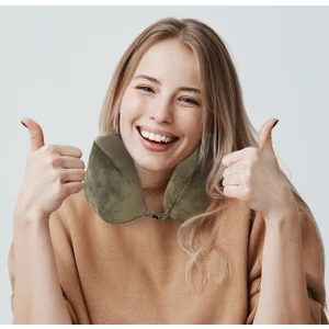 Visco Happy Viscohappy Ortopedik Profesyonel Visco Seyahat Yastığı