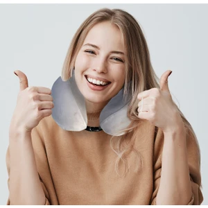 Visco Happy Viscohappy Ortopedik Profesyonel Visco Seyahat Yastığı