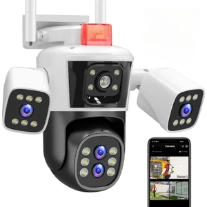 4 Kameralı 10X Hibrit Zoom Zoom Yeni Nesil Wifi Ptz Kamera